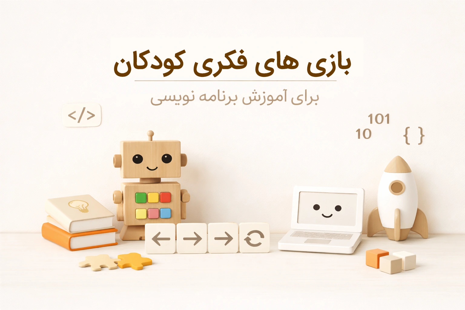 بازی های فکری کودکان برای آموزش برنامه نویسی!
